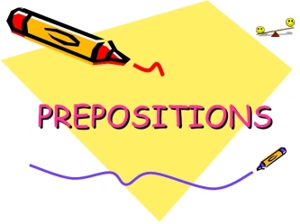 Lesson 20 – Part of Speech – Prepositions